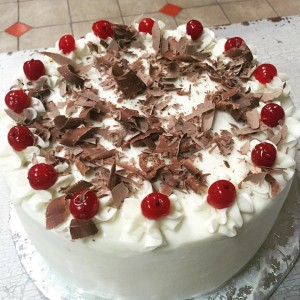 Cherry Chocolate Cake: